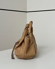 Fendi Spy Small Beige Leather Bag - 32x12x18cm - 4