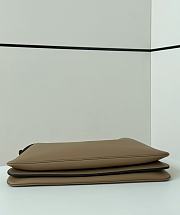 Fendi Peekaboo Soft Large Camel Leather Bag - 40.5x28x13cm - 5