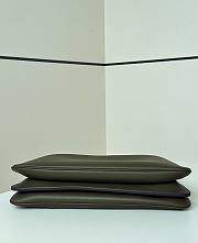 Fendi Peekaboo Soft Large Khaki Leather Bag - 40.5x28x13cm - 6