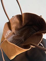 Bottega Veneta Medium Pinacoteca Nocciola - 43x23x17.5cm - 4