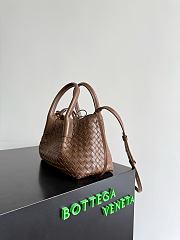 Bottega Veneta Small Pinacoteca Nocciola - 24x15x12cm - 3