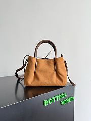 Bottega Veneta Small Pinacoteca Nocciola - 24x15x12cm - 4