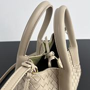 Bottega Veneta Small Pinacoteca Beige - 24x15x12cm - 5