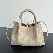 Bottega Veneta Small Pinacoteca Beige - 24x15x12cm - 4