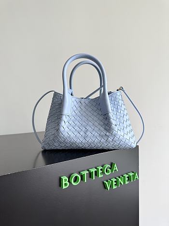 Bottega Veneta Small Pinacoteca Baby Blue - 24x15x12cm