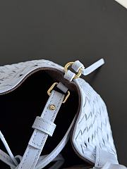 Bottega Veneta Small Pinacoteca Baby Blue - 24x15x12cm - 2