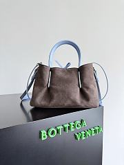 Bottega Veneta Small Pinacoteca Baby Blue - 24x15x12cm - 5