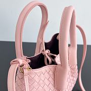 Bottega Veneta Small Pinacoteca Pink - 24x15x12cm - 4