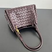 Bottega Veneta Medium Parachute Dark Barolo - 29.5x18.5x17.5cm - 5