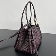Bottega Veneta Medium Parachute Dark Barolo - 29.5x18.5x17.5cm - 3