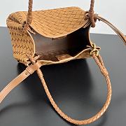 Bottega Veneta Medium Parachute Suede Amber - 29.5x18.5x17.5cm - 6