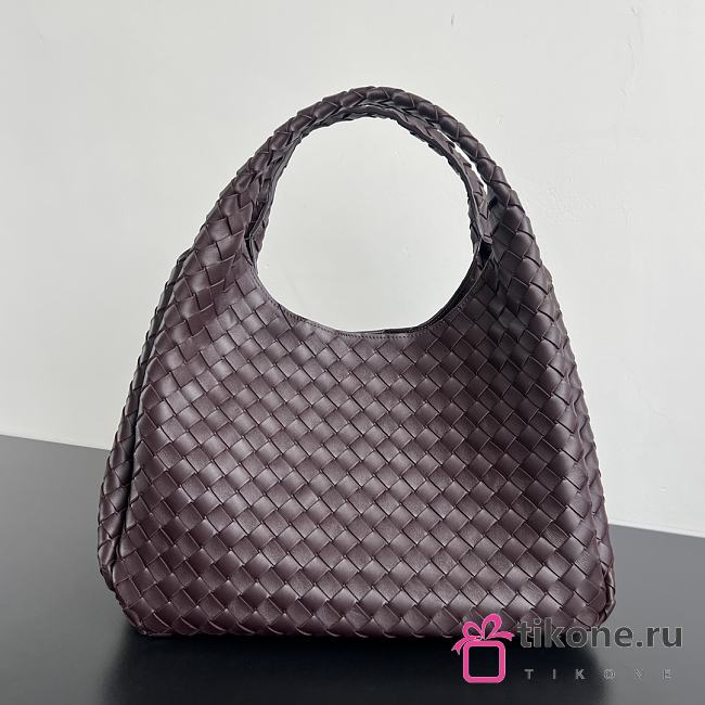 Bottega Veneta Large Campana Dark Barolo - 39x24x18.5cm - 1