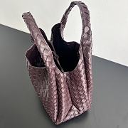 Bottega Veneta Large Campana Dark Barolo - 39x24x18.5cm - 5