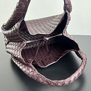 Bottega Veneta Large Campana Dark Barolo - 39x24x18.5cm - 2