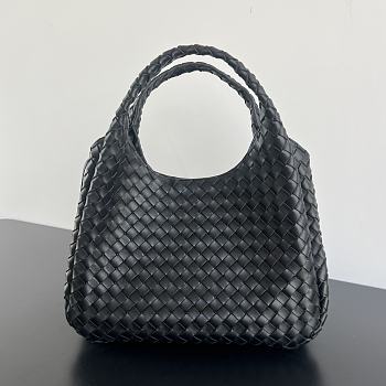 Bottega Veneta Large Campana Black - 39x24x18.5cm