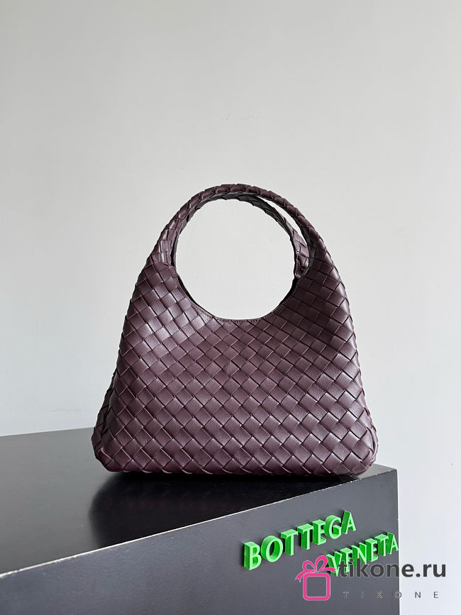 Bottega Veneta Medium Campana Dark Barolo - 33x20x16.5cm - 1