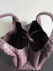 Bottega Veneta Medium Campana Dark Barolo - 33x20x16.5cm - 3