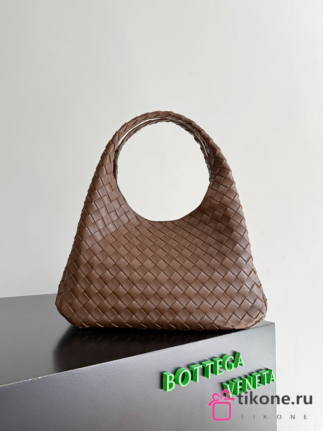 Bottega Veneta Medium Campana Nocciola - 33x20x16.5cm - 1