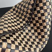 Bottega Veneta Large Hop Intrecciato Leather and Raffia Natural/ Fondant - 54x24x13cm - 6