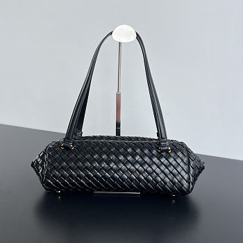 Bottega Veneta Let's Go in Black - 37x13x11.5cm