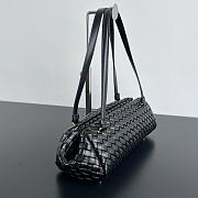 Bottega Veneta Let's Go in Black - 37x13x11.5cm - 3