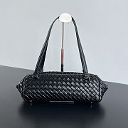 Bottega Veneta Let's Go in Black - 37x13x11.5cm - 4