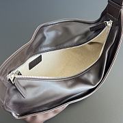 Bottega Veneta Small Zigzag Chocolate/ Pondant - 38x30cm - 6