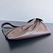 Bottega Veneta Small Zigzag Chocolate/ Pondant - 38x30cm - 5