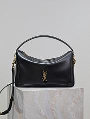 YSL Camera Supple Bag Leather Black - 28x15x9cm - 1