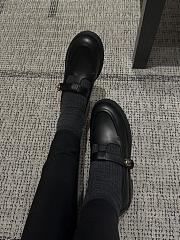 Chanel Moccasins Calfskin Black 3cm - 1