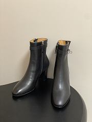 Hermes Saint Germain Ankle Boot Black 7cm - 5