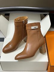 Hermes Saint Germain Ankle Boot Brown 7cm - 2