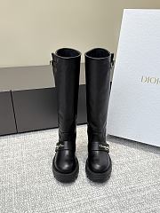 Dior D-Quest Boot Black Calfskin - 3