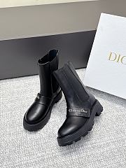 Dior D-Quest Ankle Boot Black Calfskin 4.5cm - 5