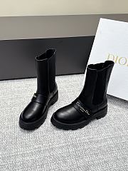 Dior D-Quest Ankle Boot Black Calfskin 4.5cm - 4