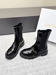 Dior D-Quest Ankle Boot Black Patent 4.5cm - 3