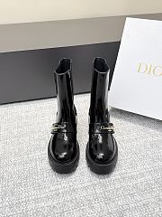 Dior D-Quest Ankle Boot Black Patent 4.5cm - 5