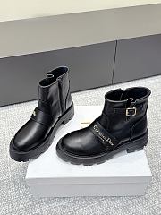 Dior D-Quest Ankle Boot Calfskin Black 4.5 cm - 3