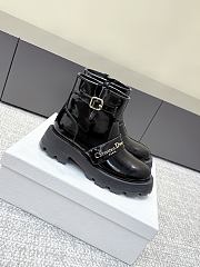 Dior D-Quest Ankle Boot Patent Black 4.5 cm - 5