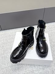 Dior D-Quest Ankle Boot Patent Black 4.5 cm - 3