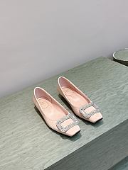 Roger Vivier Belle Vivier Ballerinas In Satin Beige - 1