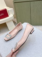 Roger Vivier Belle Vivier Ballerinas In Satin Beige - 5