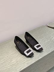 Roger Vivier Belle Vivier Pumps In Satin Black 4.5cm - 1