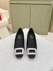 Roger Vivier Belle Vivier Pumps In Satin Black 4.5cm - 3
