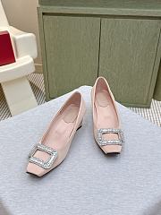 Roger Vivier Belle Vivier Pumps In Satin Beige 4.5cm - 2
