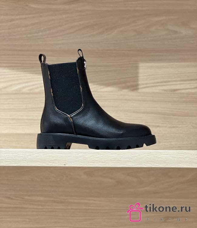 LV District Chelsea Ankle Boot Black 1AIBV9  - 1