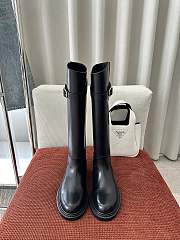 Celine Boots Universite In Calfskin Black - 3