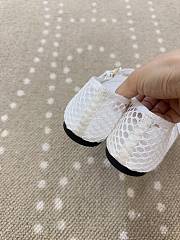 Prada Mesh Fabric Ballerinas White 1F915N - 5