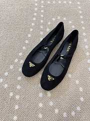 Prada Suede Ballerinas Black 1F793N - 3