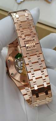 Audemars Piguet Royal Oak Watch Blue 41mm - 6